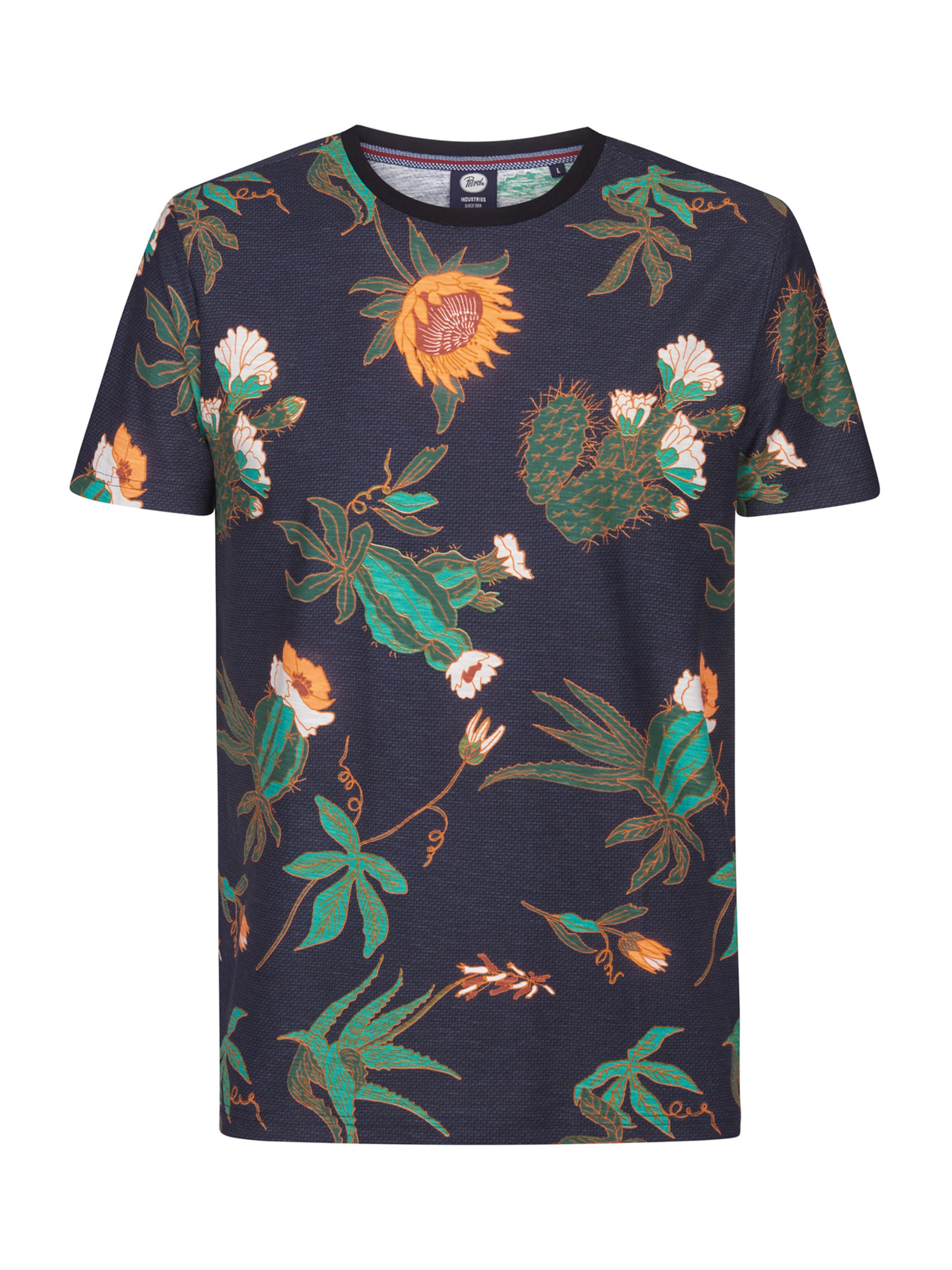 Petrol Industries Póló - fekete: elől