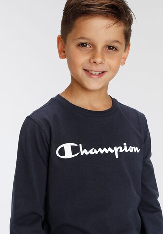 Champion Authentic Athletic Apparel Mikina - Modrá