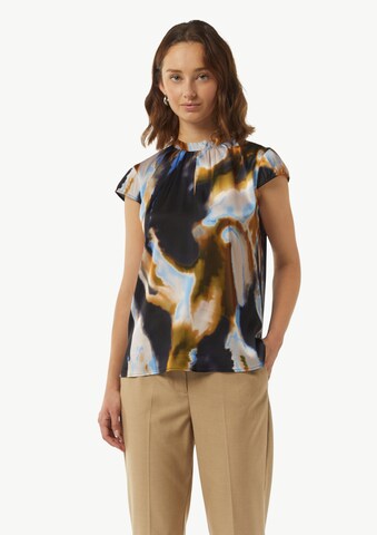 COMMA Blouse in Blauw: voorkant