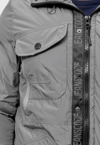 INDICODE JEANS Winterparka ' Carpelan ' in Grijs