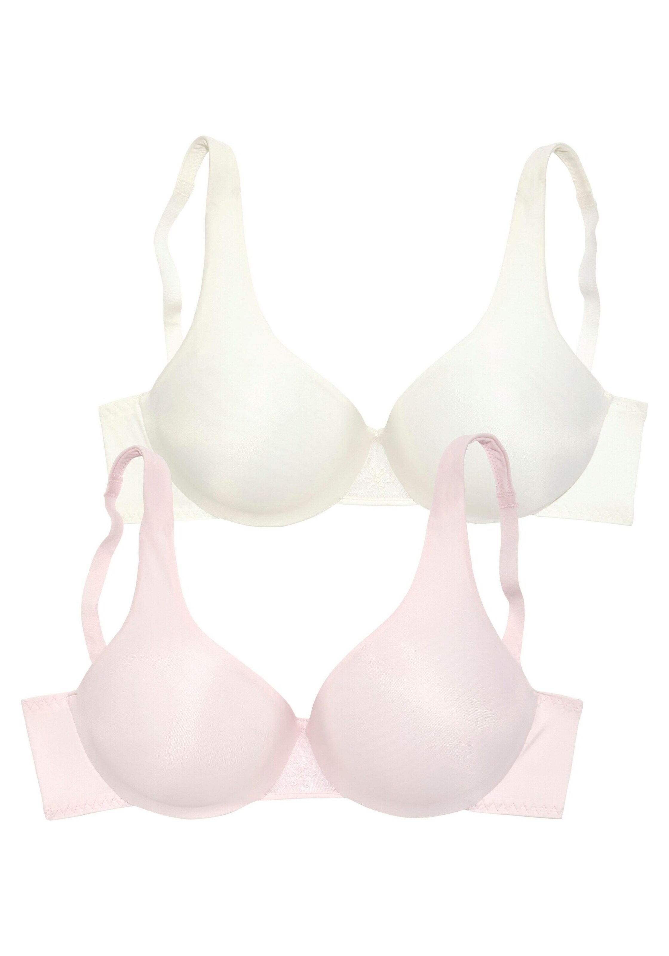 NUANCE by LASCANA Bra in Pink: front