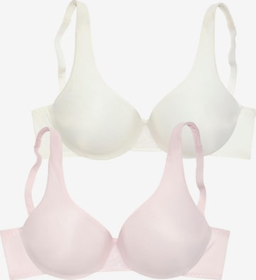 NUANCE by LASCANA Bra in Pink: front