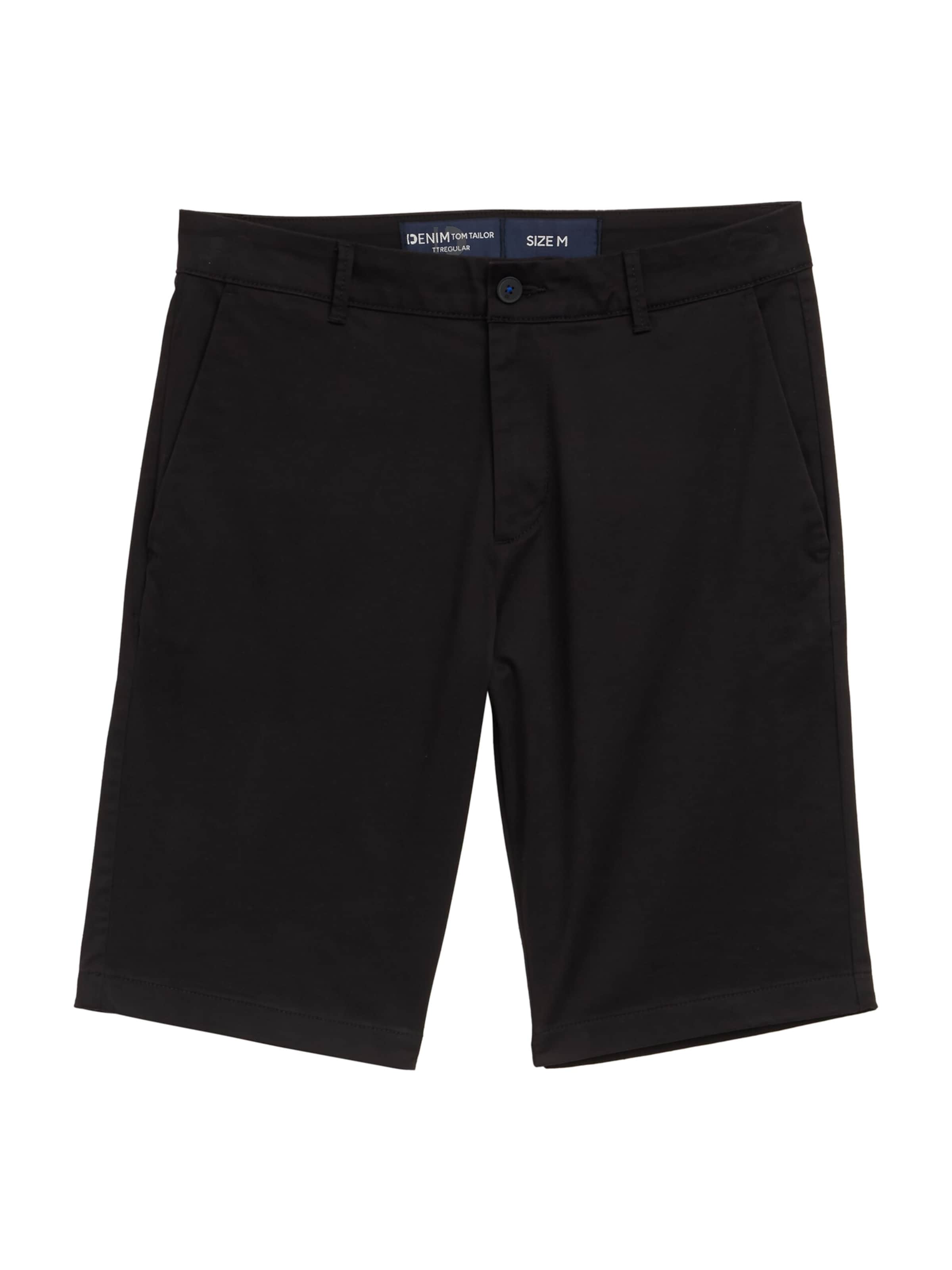 TOM TAILOR DENIM Bluser & t-shirts i sort: forside