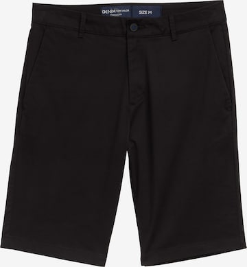 TOM TAILOR DENIM Shorts in Schwarz: Vorderseite