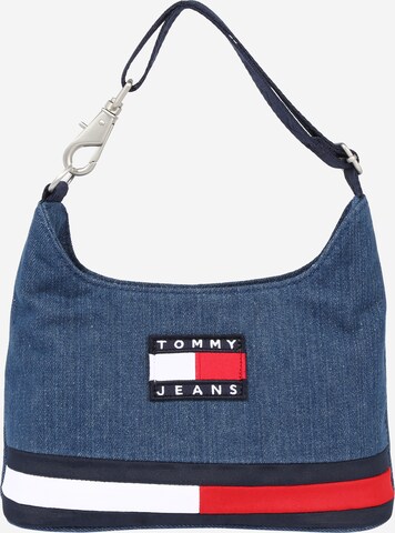 Tommy Jeans Shoulder Bag in Blue: front