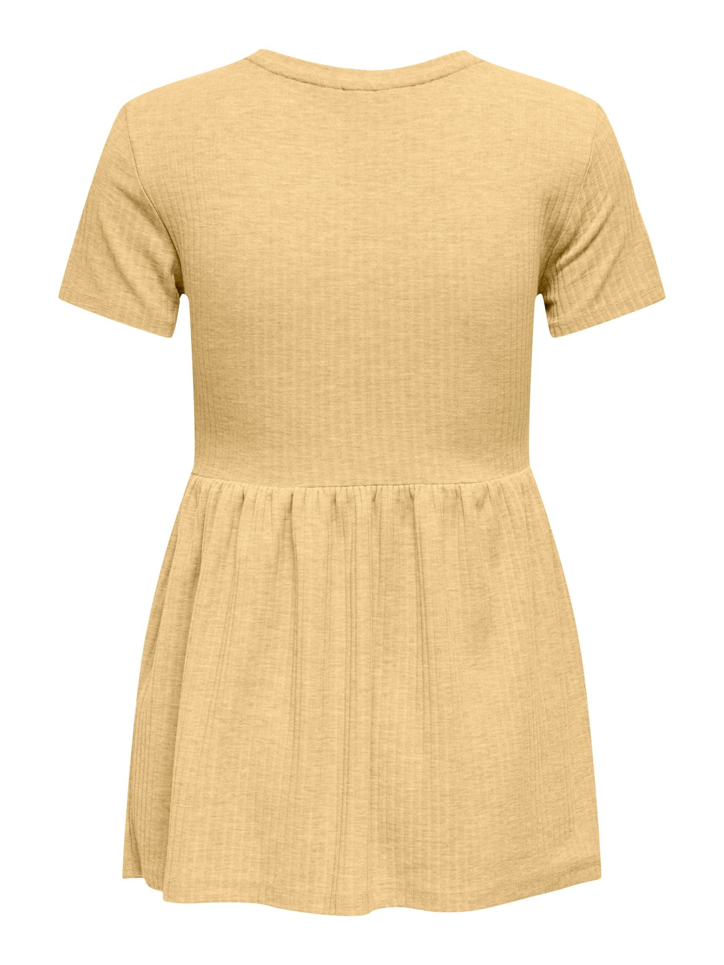 Only Maternity - Camiseta 'MALAYA' en amarillo