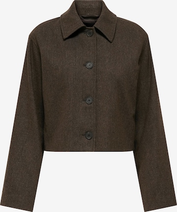 ONLY Välikausitakki 'ONLALEX' värissä ruskea: etupuoli