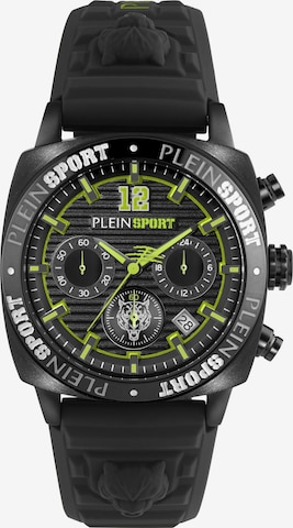 Montre à affichage analogique 'Wildcat' Plein Sport en noir : devant