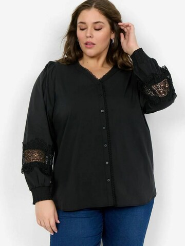 Camicia da donna 'Glendale' di Wasabi Concept in nero: frontale