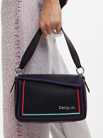 Desigual - Bolso de mano 'Cleo Phuket' en negro: frente