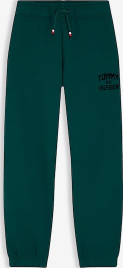 110 dydžio Kelnės 'Brand Love' iš TOMMY HILFIGER, spalva – tamsiai žalia, Prekių apžvalga