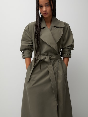 Pull&Bear Between-seasons coat in Green