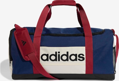 Sportinis krepšys iš ADIDAS PERFORMANCE, spalva – tamsiai mėlyna / karmino raudona / juoda / balta, Prekių apžvalga