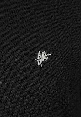 DENIM CULTURE Sweater 'Jason' in Black