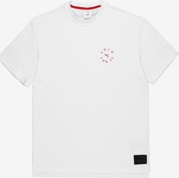 PUMA Performance Shirt in White: front