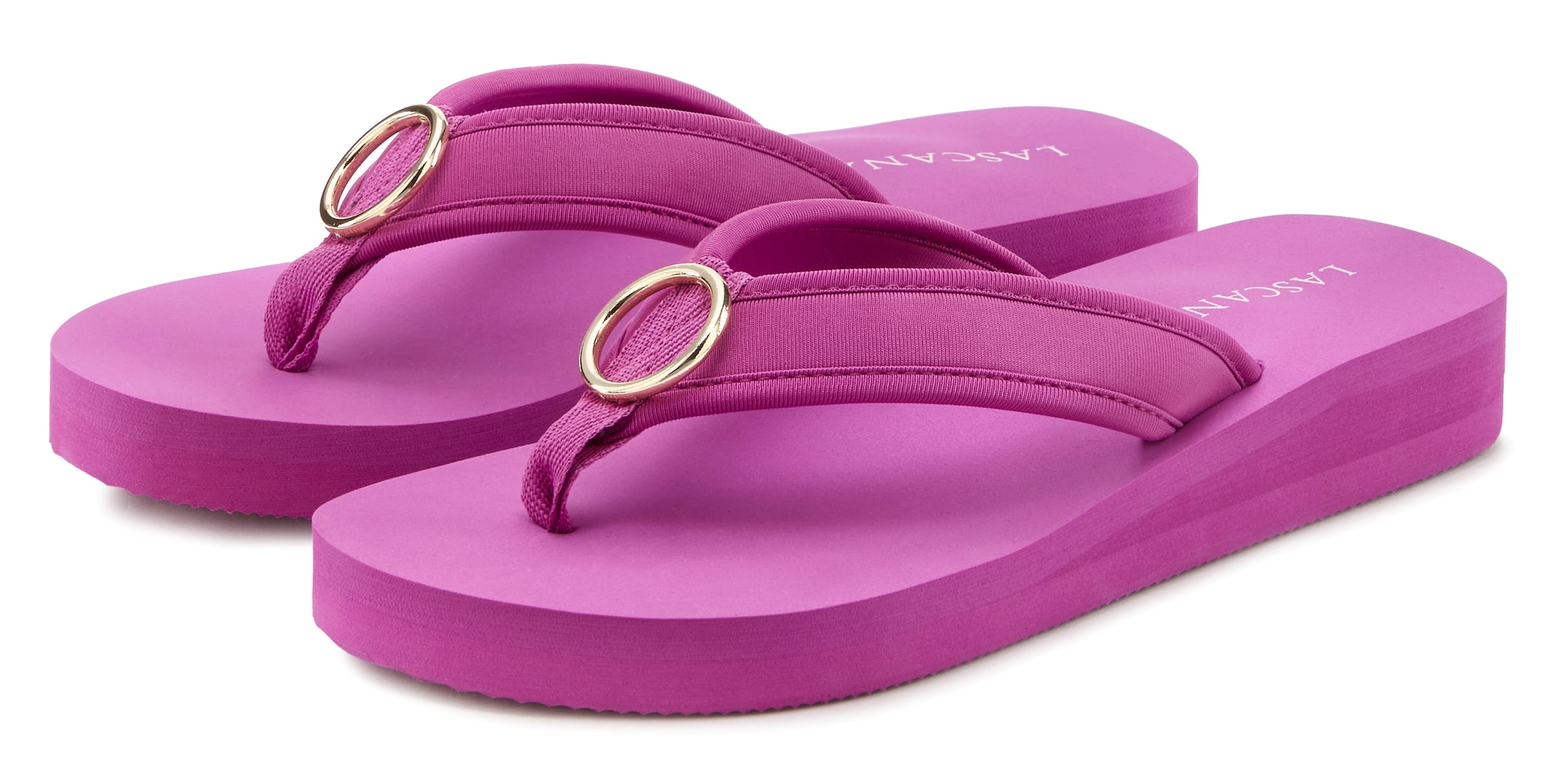 Tongs LASCANA en rose