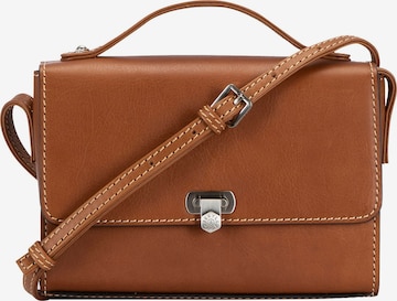 Jekyll & Hide Document Bag in Brown: front