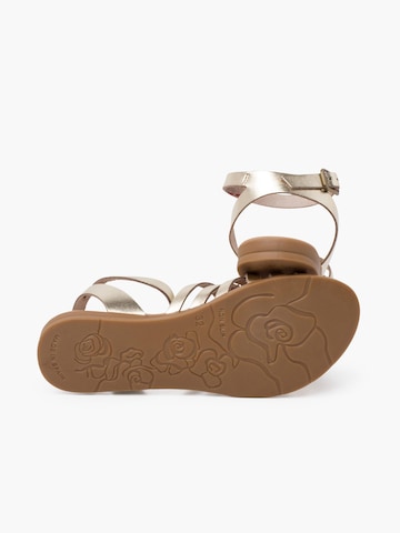 Pisamonas Sandale‌‌ in Gold