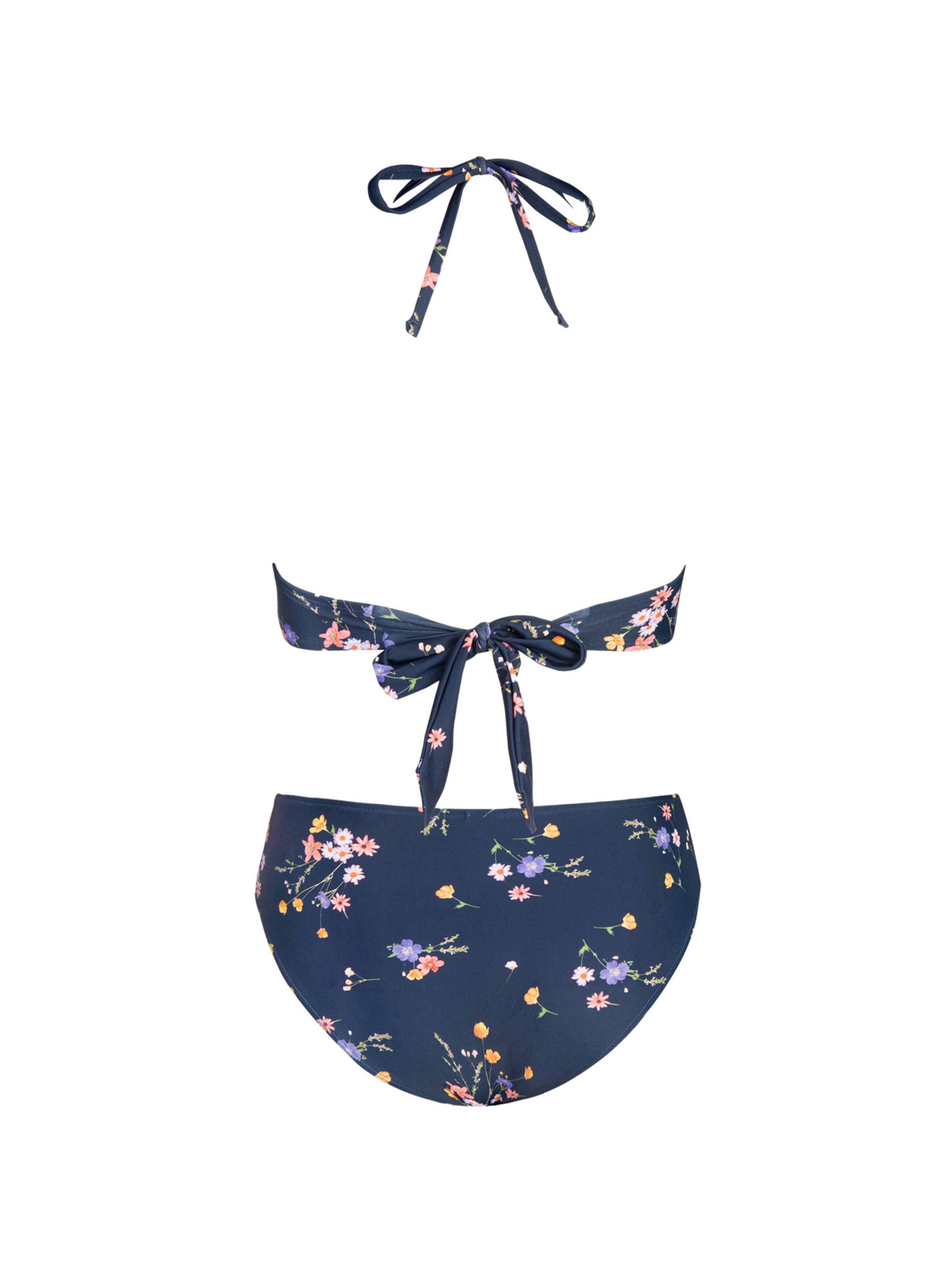 Cupshe Bandeau Bikini in Blue