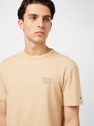 T-Shirt Tommy Jeans en beige