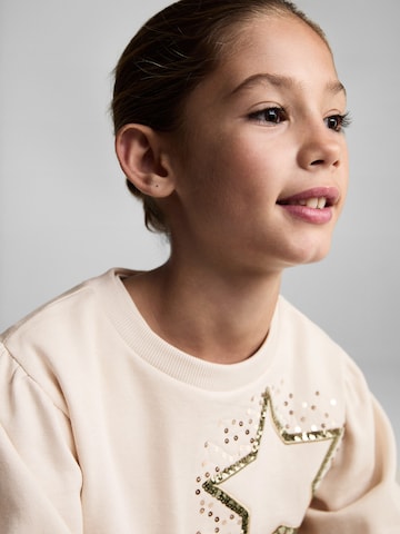 MANGO KIDS Sweatshirt 'DISCO' i rosa