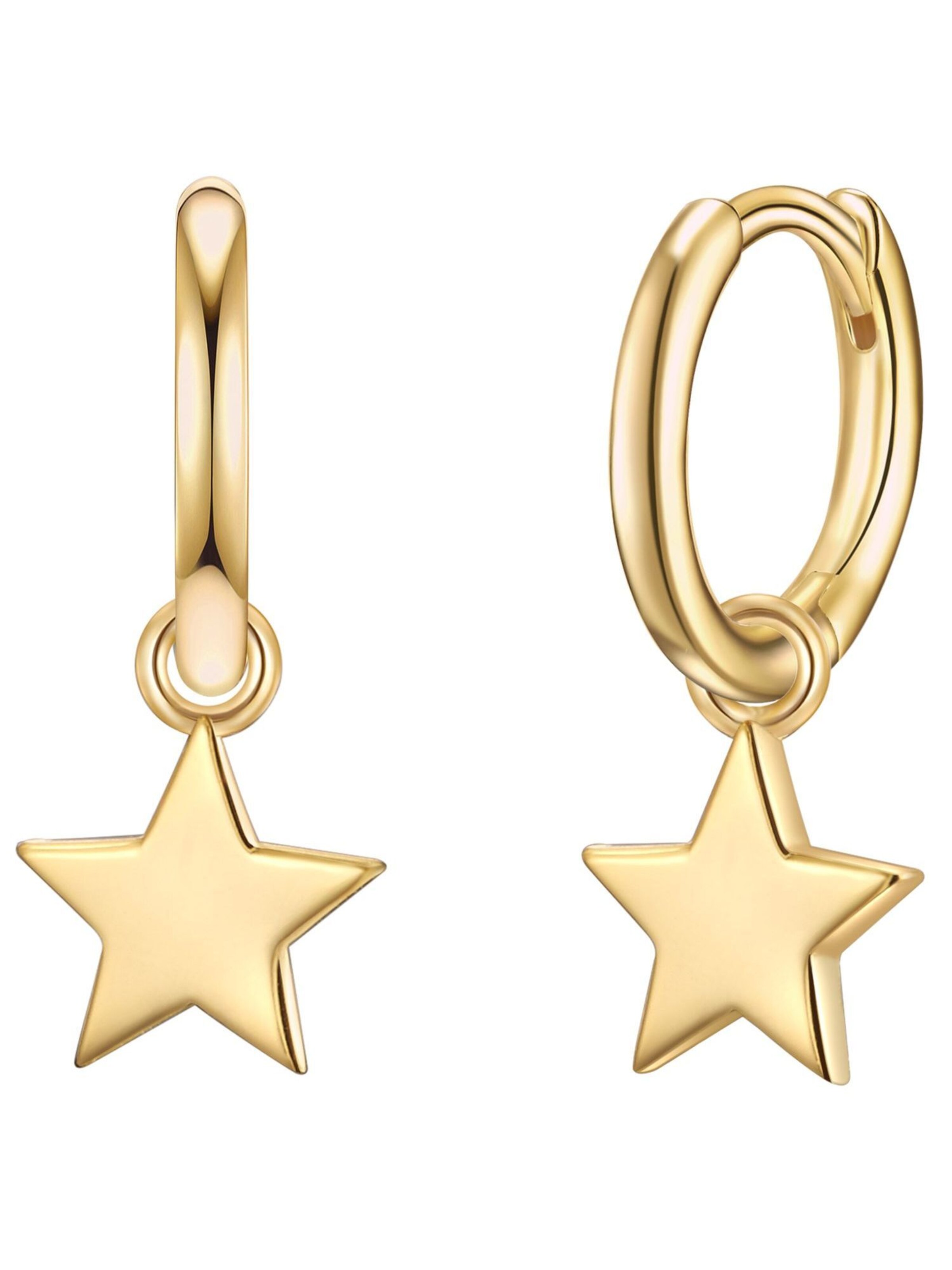 Glanzstücke München Oorbellen in Goud: voorkant