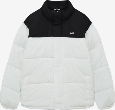 Pull&Bear Winter jacket in Black / White, Item view