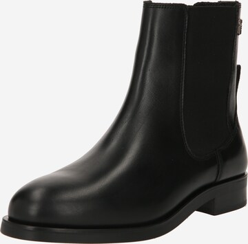 TOMMY HILFIGER Chelsea Boots in Black: front