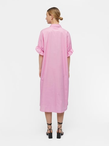 Robe-chemise 'Dora' OBJECT en rose