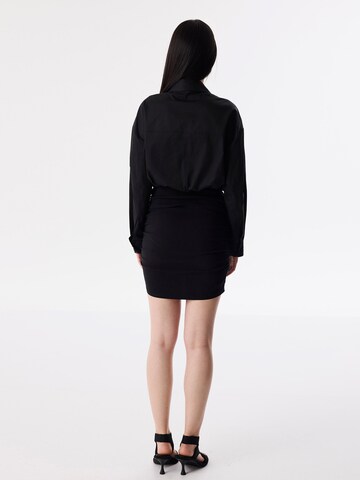 Twist Blousejurk in Zwart