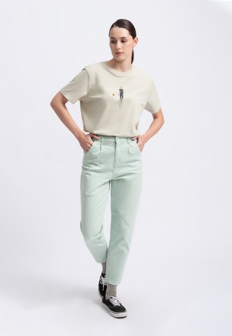 Kaft Shirt 'Flugi' in Beige