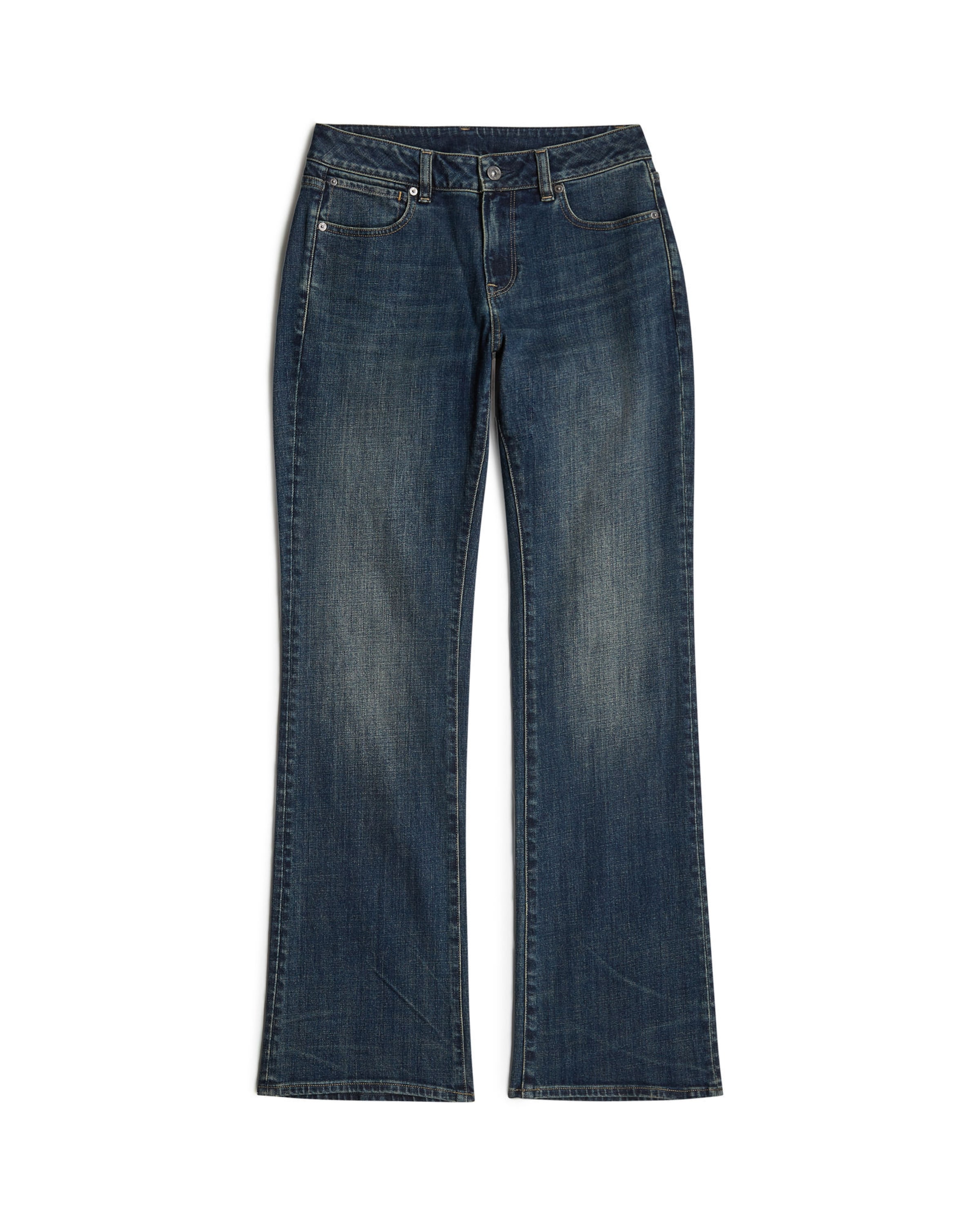 G-STAR Slimfit Jeans in Blauw: voorkant