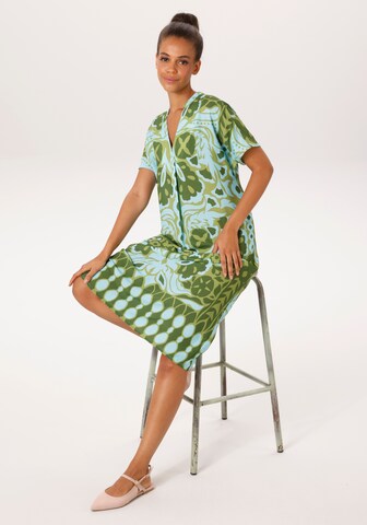 Aniston CASUAL Summer Dress in Green