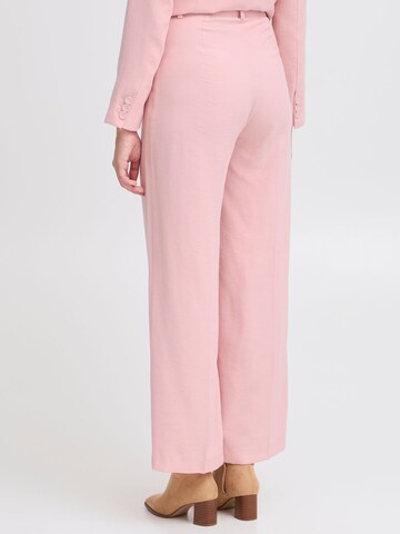 Wide Leg Pantalon à plis 'IRLEONO PA3' Atelier Rêve en rose