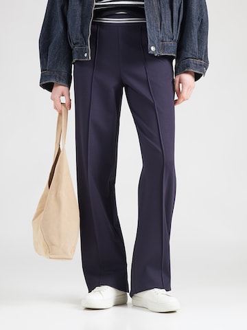 monari Wide Leg Bukser i blå: forside
