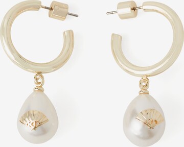 Karl Lagerfeld Earrings in Gold: front