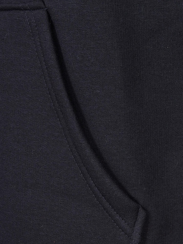 Koyumi Sweatshirt 'Oversize Hoodie mit hohem Kragen – Schwerer 3-Faden Stoff - Break your Neck' in Blue
