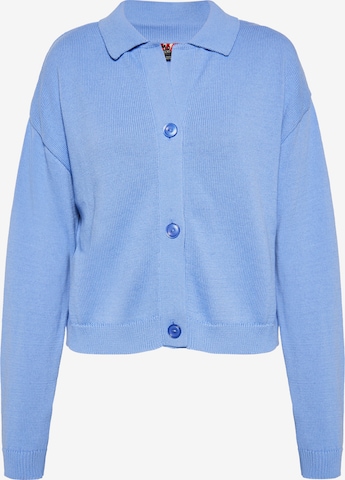 Cardigan myMo ROCKS en bleu : devant