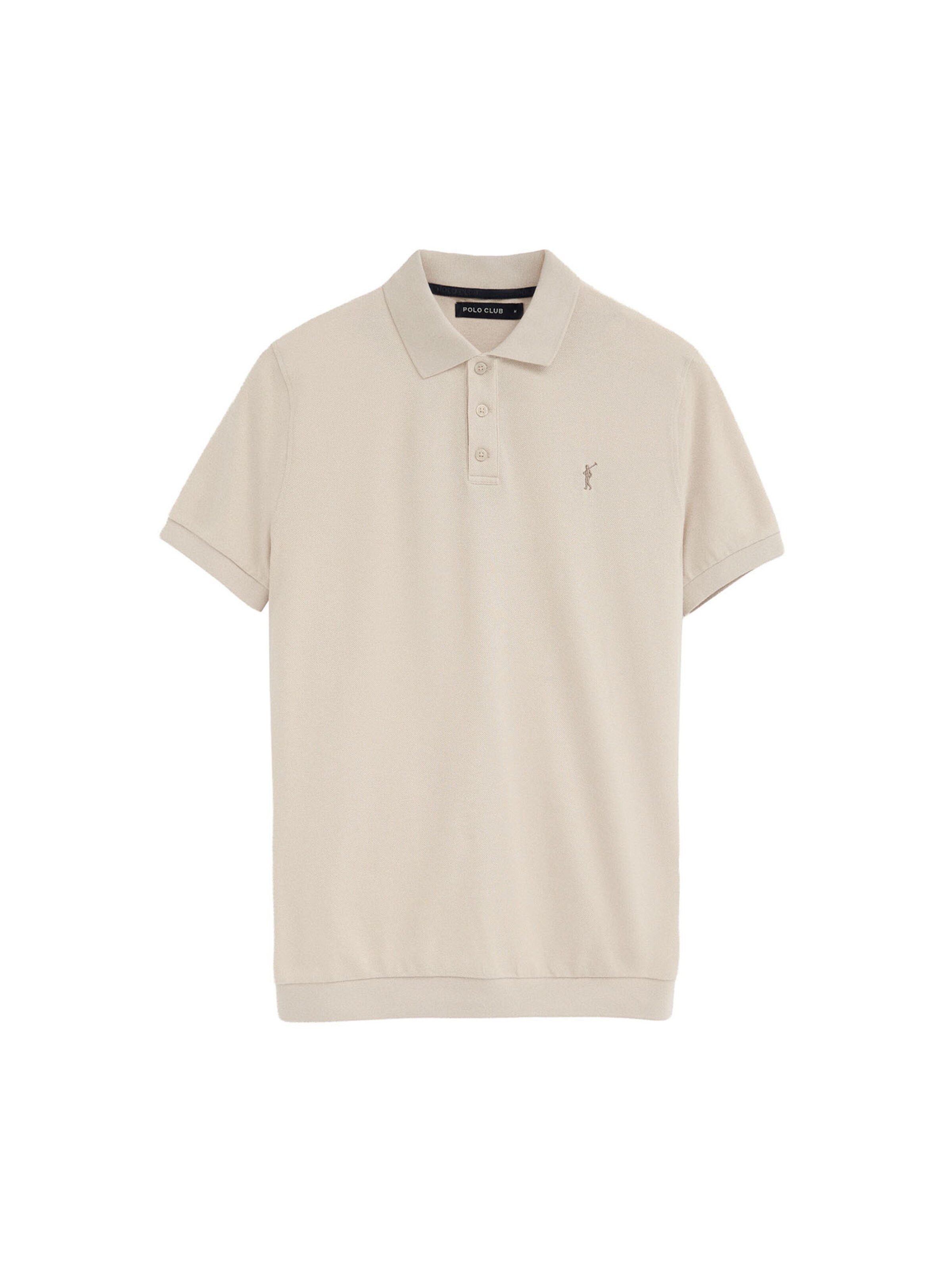 Polo Club Poloshirt in beige, Produktansicht