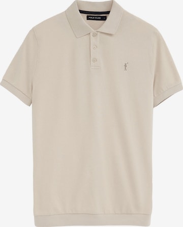 Polo Club Shirt in Beige: front