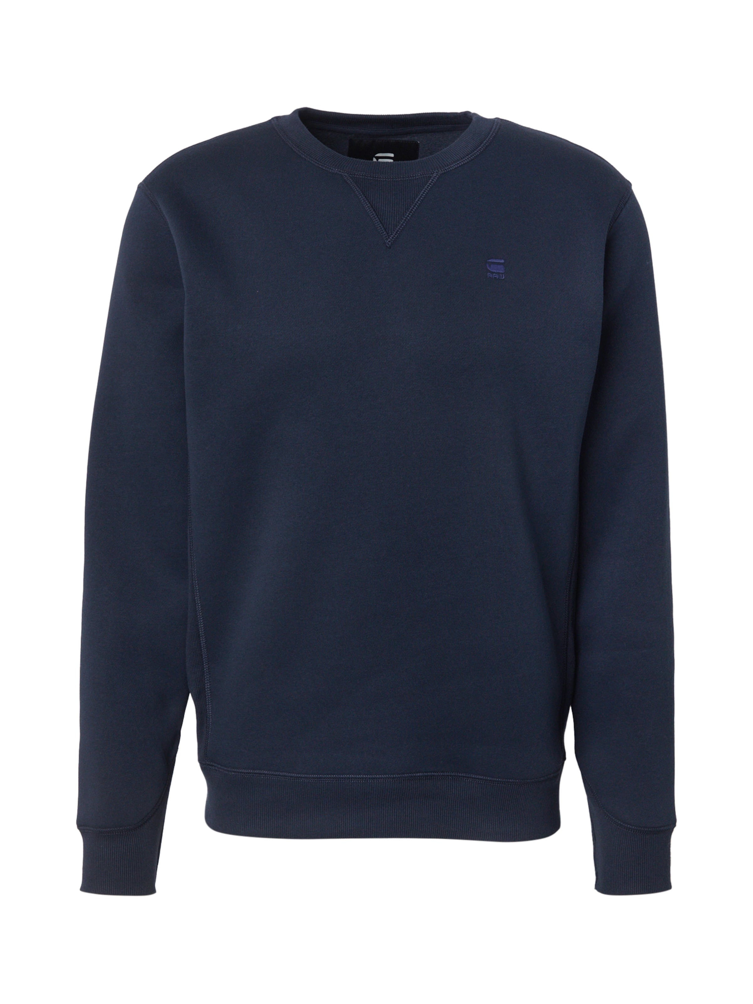 G-STAR Sweatshirt 'Premium core' in Blue: front