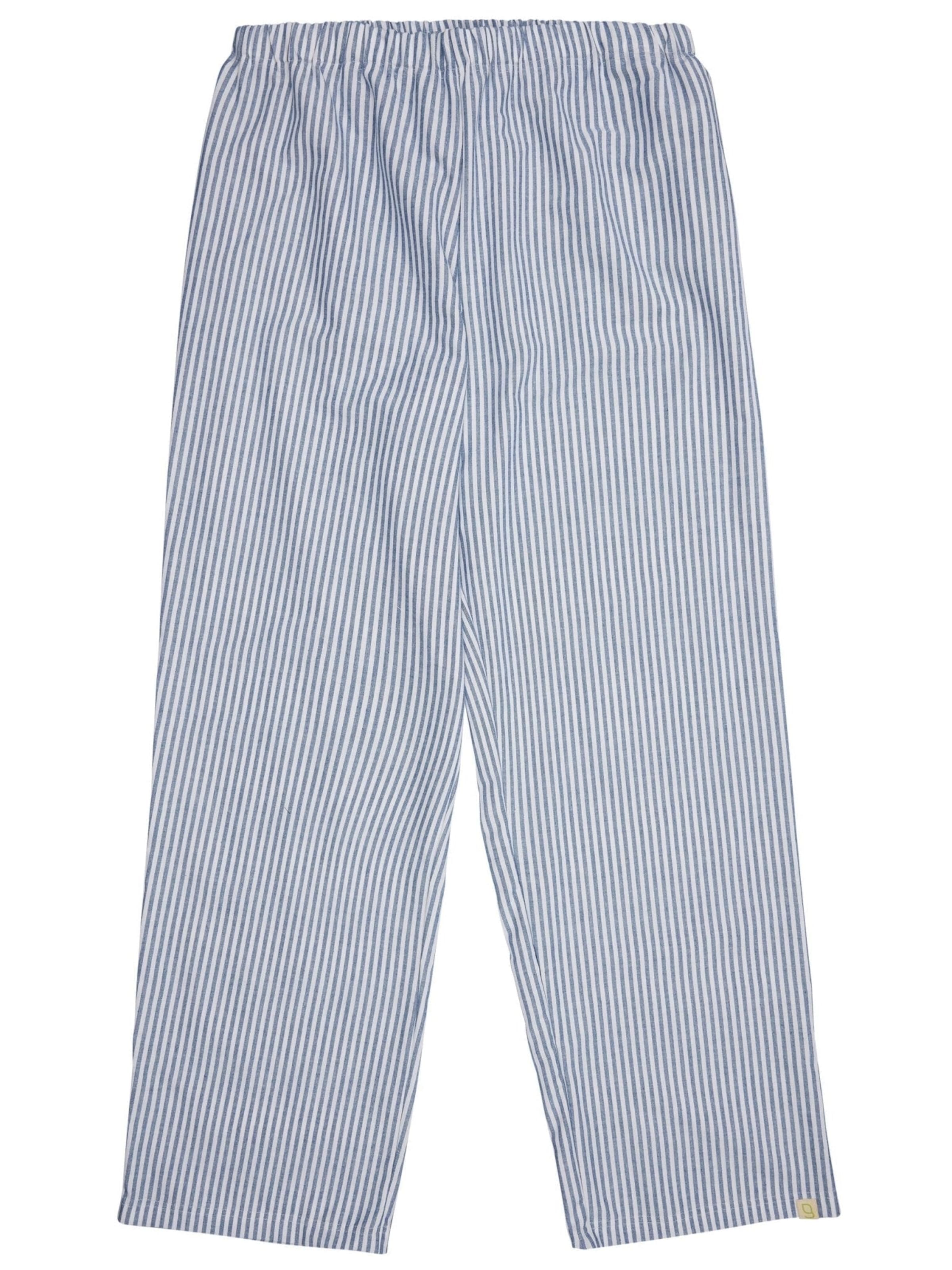 greenjama Pyjamahose‌‌‌‌‌ in Blau: Vorderseite