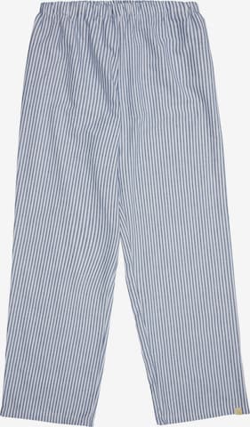 greenjama Pyjamahose in Blau: Vorderseite