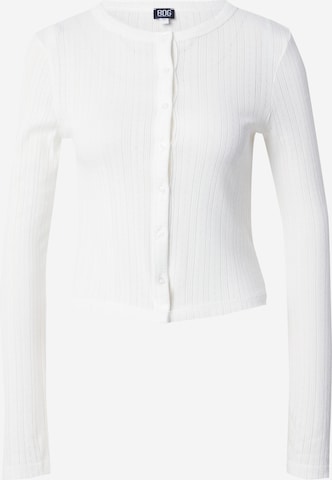 smėlio BDG Urban Outfitters Kardiganas 'LOVE': priekis