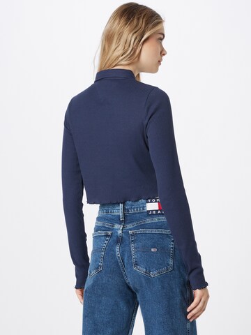 Tricou de la Tommy Jeans pe albastru