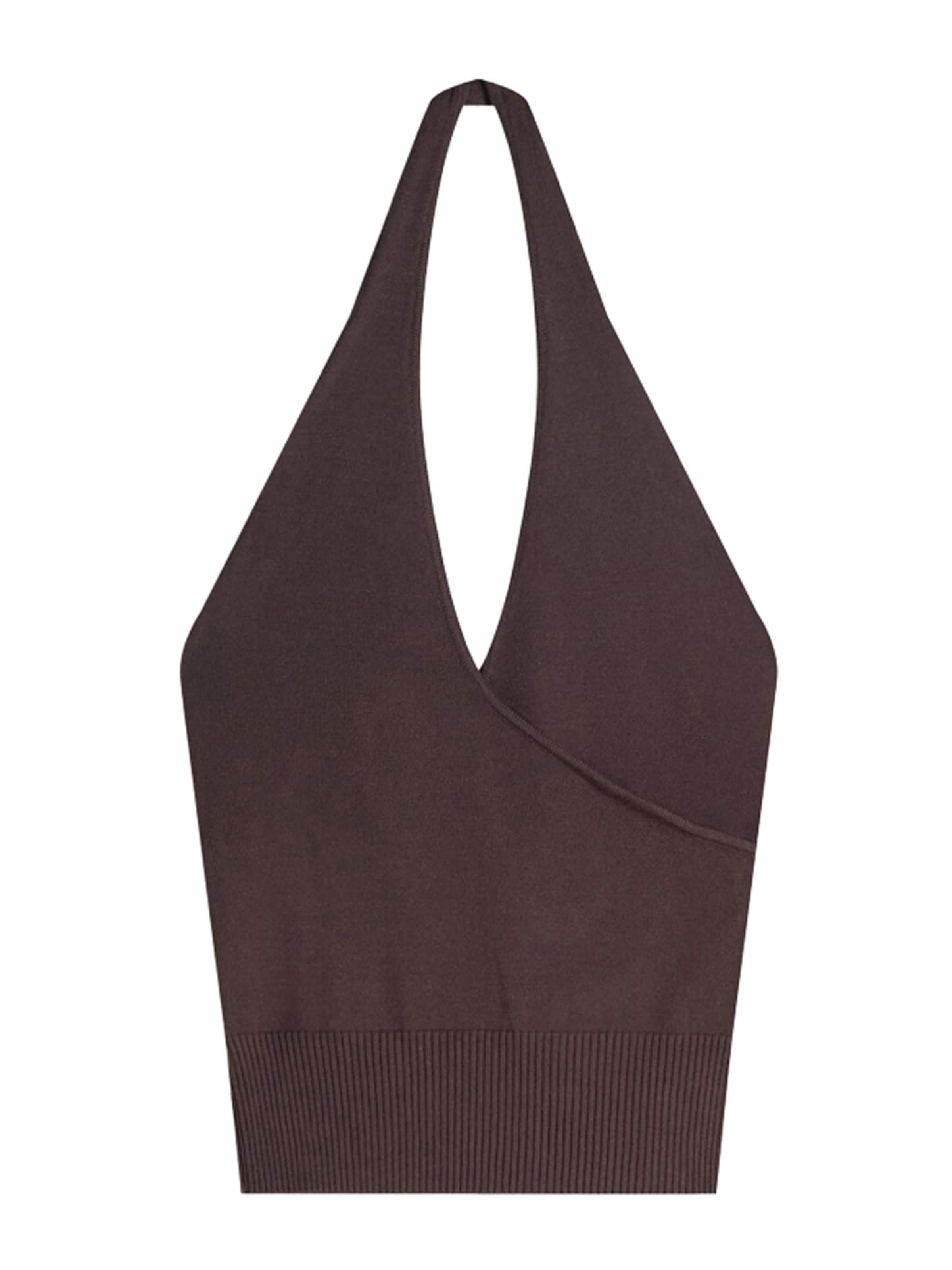 Bershka Top s naramenicama u smeđa, Pregled proizvoda