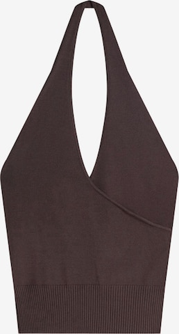 Bershka Neuletoppi värissä ruskea: etupuoli