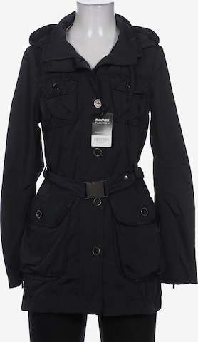 Anna Field Mantel S in Blau: Vorderseite