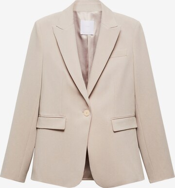 MANGO Blazer 'Boreal' i beige: forside