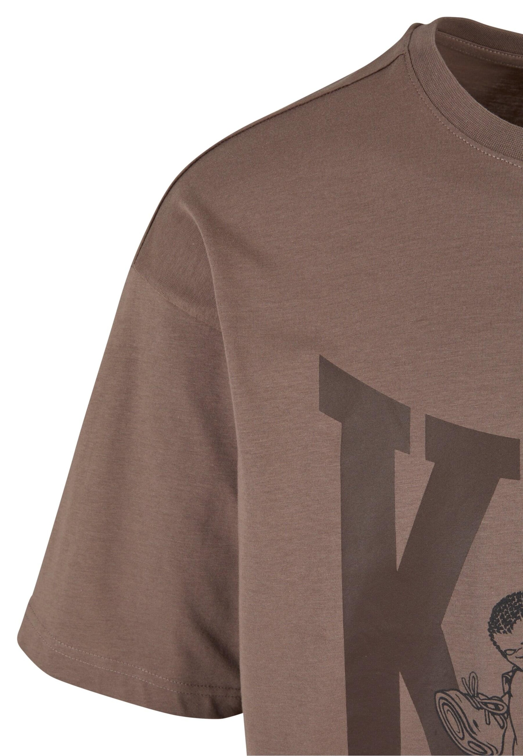 K1X Shirt 'Alien Smash' in Brown